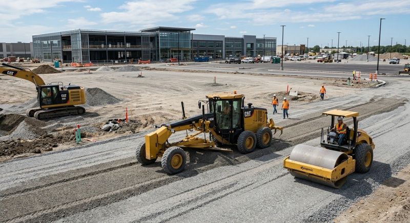 Parking Lot Gravel Repair in Heber City, UT